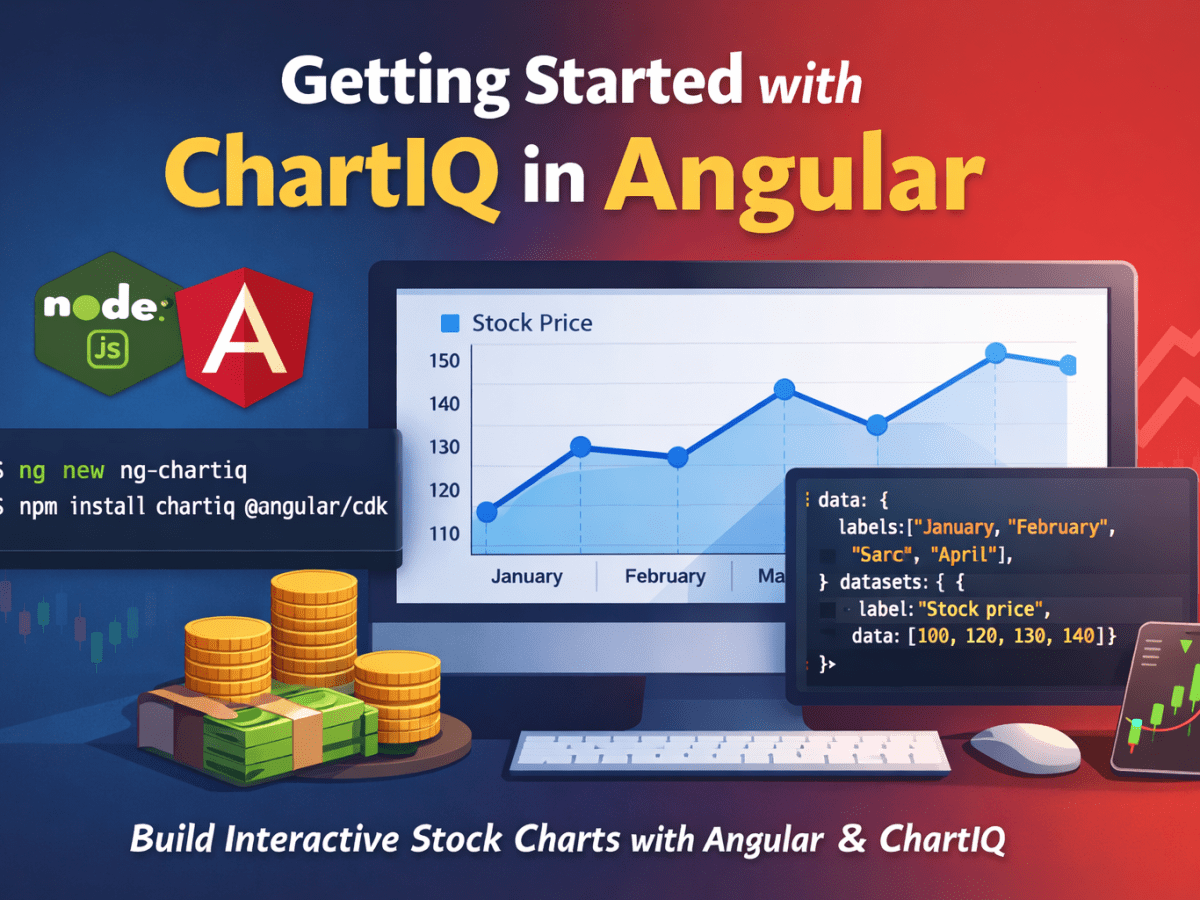 Getting started with ChartIQ in&nbsp;Angular.